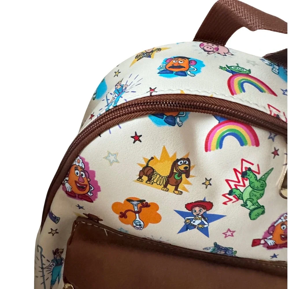 Toy Story Book Backpack Buzz Lightyear Bag Zipper Front  display picture 2